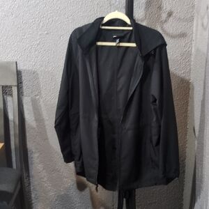 Kirkland Signature Black Windbreaker Jacket